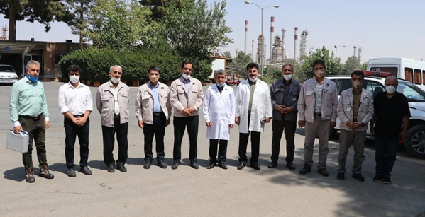 تقدیر از پزشکان صنعت نفت در شرکت پالایش نفت اصفهان