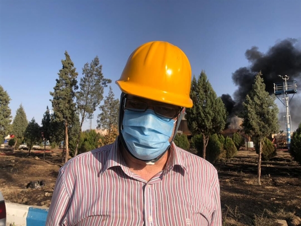 مدیرعامل پالایشگاه نفت تهران: عملیات خاموش کردن آتش پالایشگاه تهران رو به پایان است